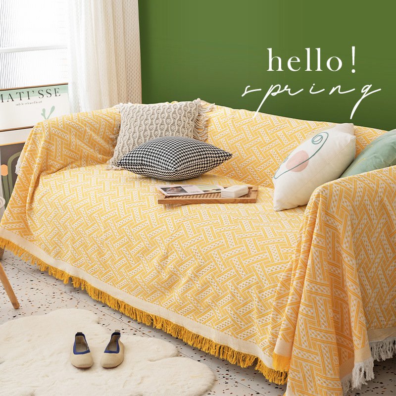 북유럽 소파 덮개 전부 덮개 소파 수건 소파 담요