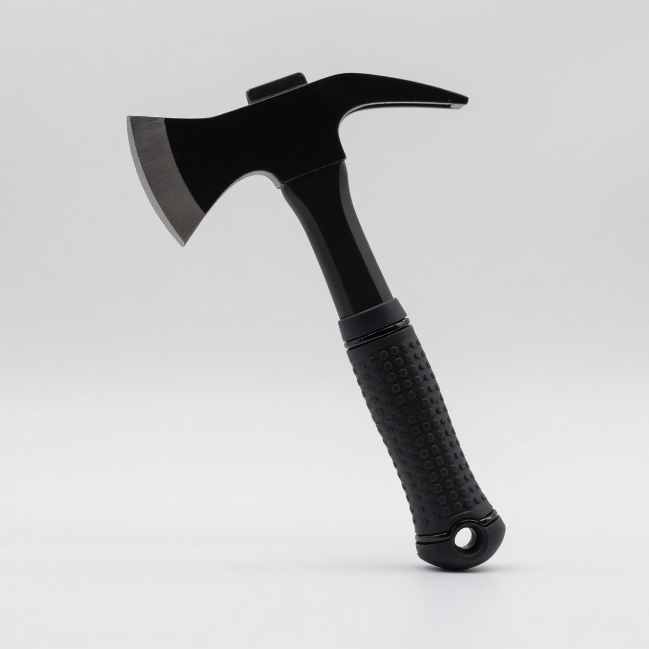 날카롭고 미끄러지지 않는 고탄소강 단조 검은색 도끼