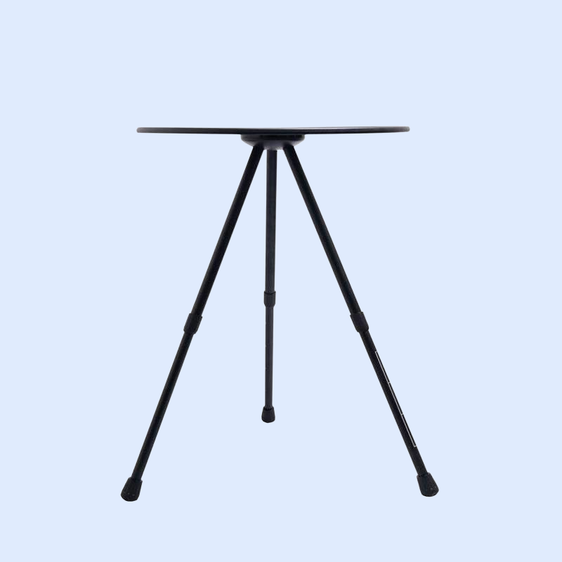 โต๊ะกลมขนาดเล็กในรถยนต์ ปรับสูงต่ำได้ พกพาสะดวก สำหรับวางขนมและเครื่องดื่ม