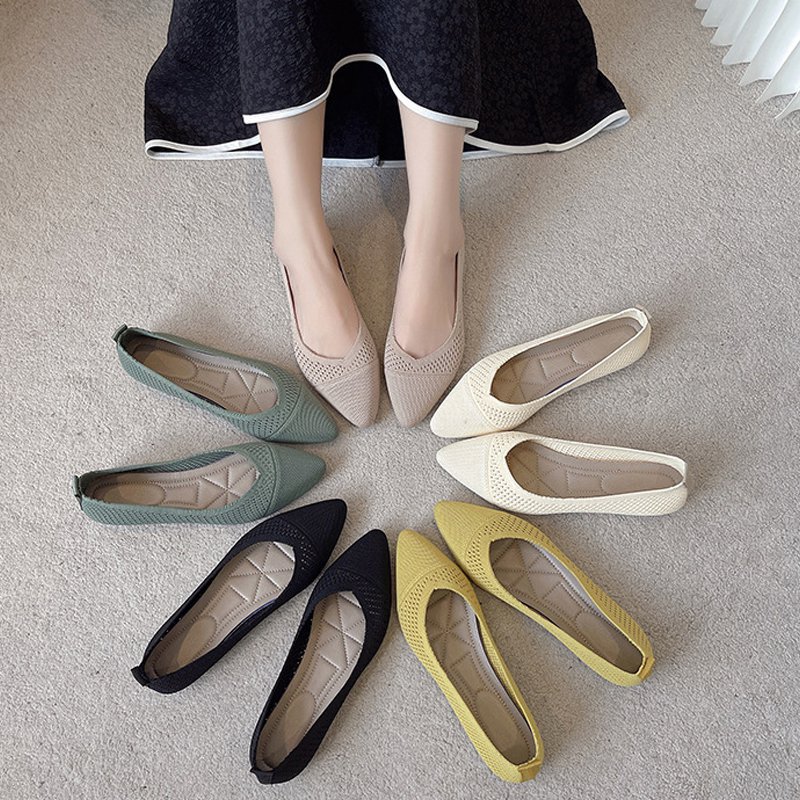 니트 포인티드 펌프스