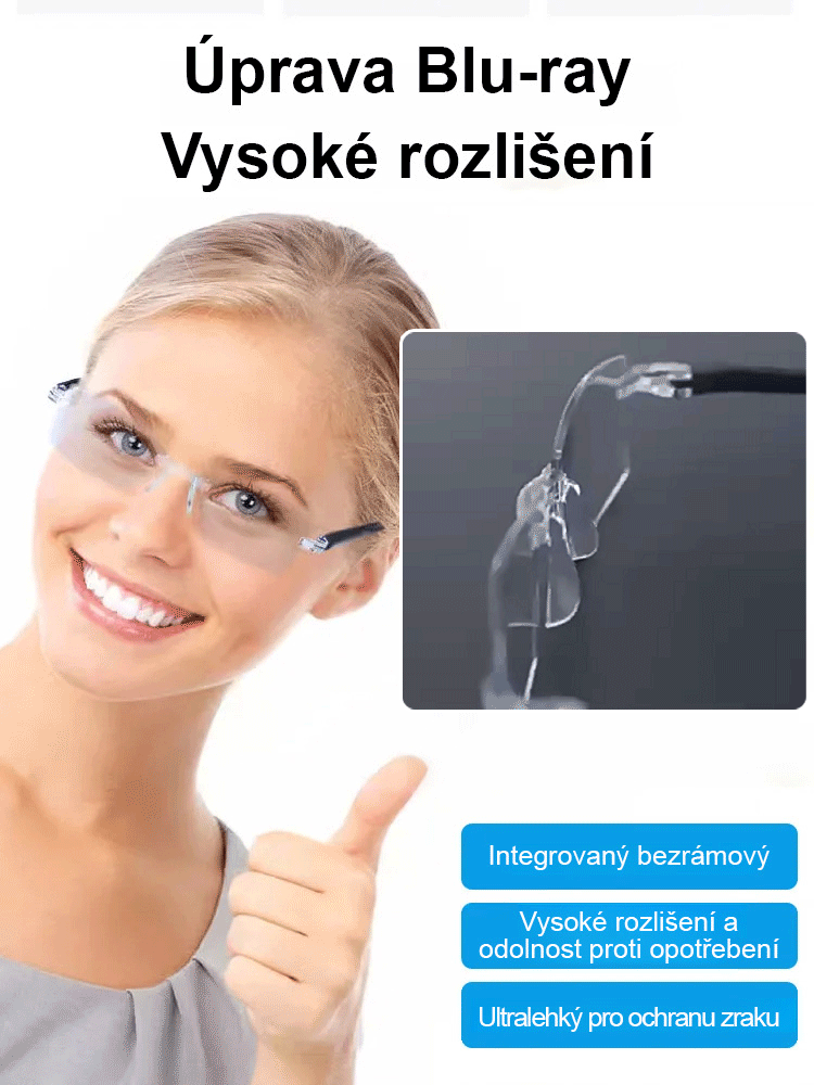 Inteligentní high-tech brýle proti záření pro presbyopii -- Přidělení 1055551