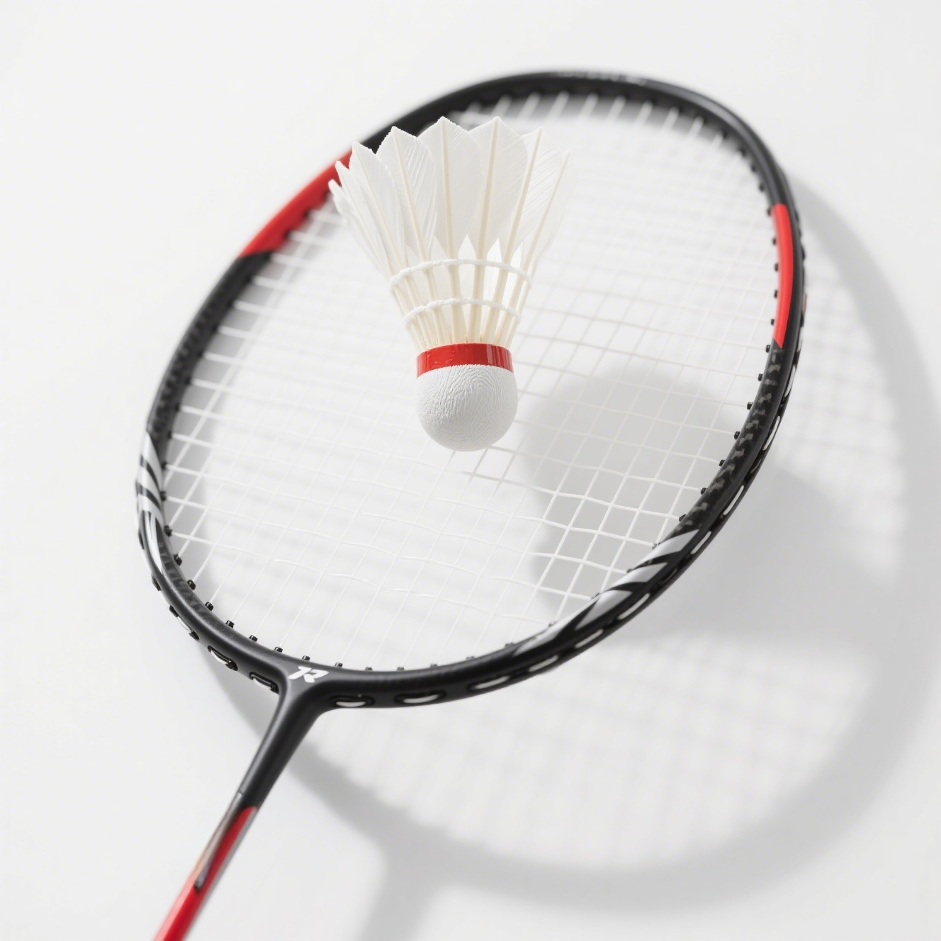 Sada dvou badmintonových raket s míčky