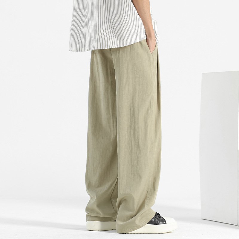 Rychleschnoucí letní kalhoty Ice Silk se širokými nohavicemi