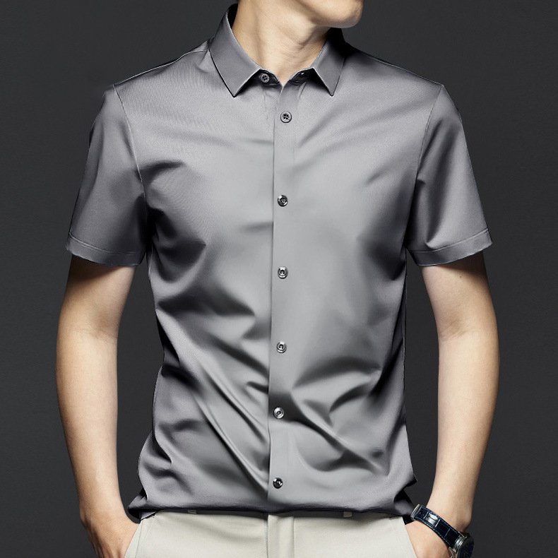 Luxusní business košile s ledovým pocitem, která se nežehlí