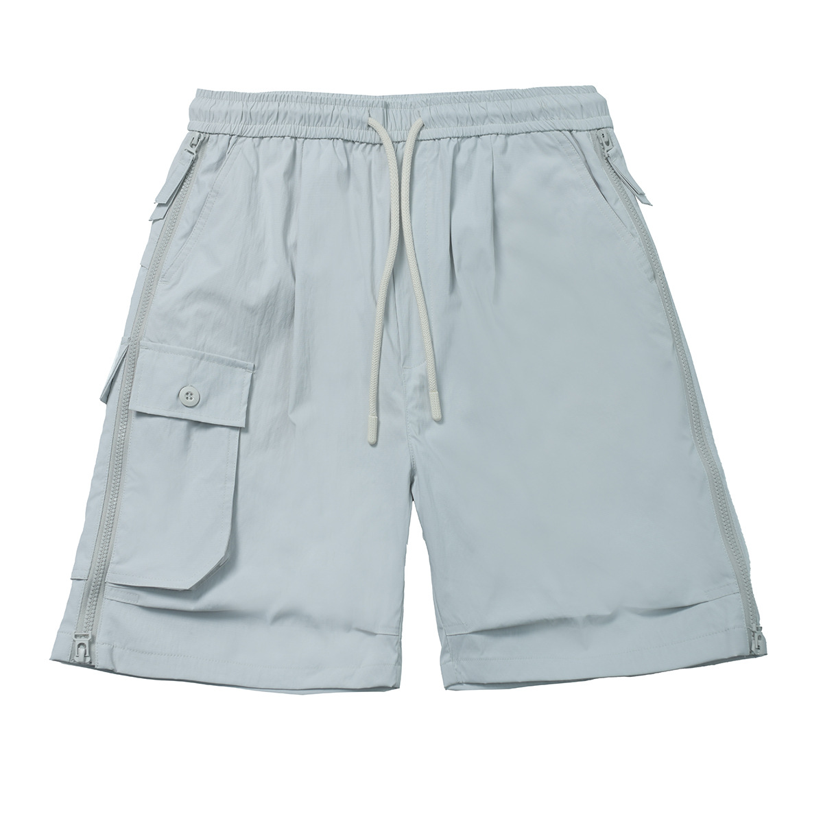 ファッショナブルでカジュアルな夏の5点ドローストリングドレープクールワークショーツ