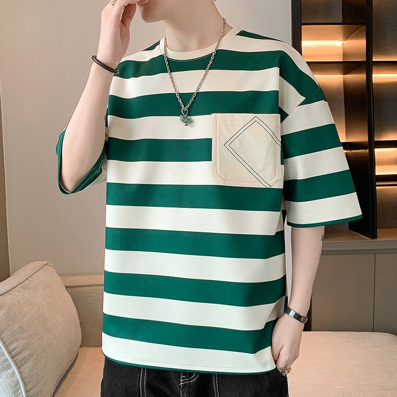 Nové letní pánské tričko s krátkým rukávem