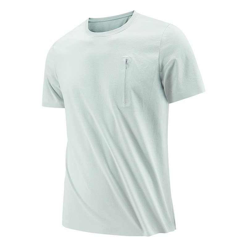 Pánské rychleschnoucí krátké rukávy z ledového hedvábí