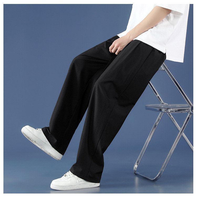 Rovné kalhoty s nabíranými nohavicemi