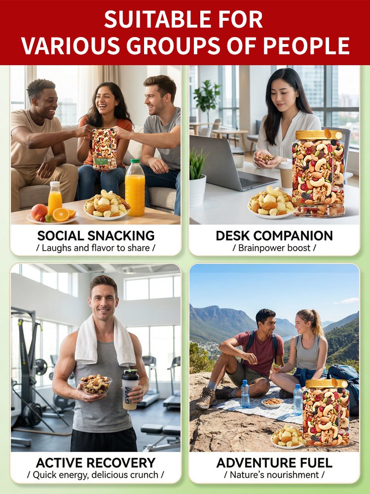 [Nutritional Completeness] Low-GI, High-Protein Healthy Nuts