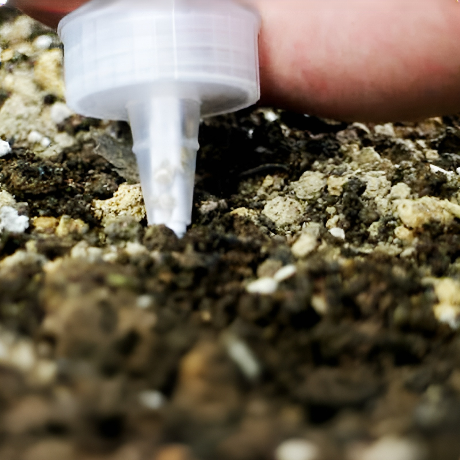 家庭菜園の種まき機