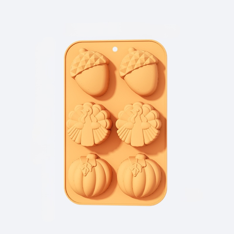 호박 모양 실리콘 케이크 베이킹 금형