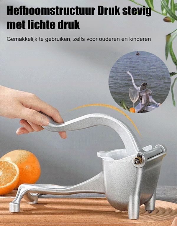 Originele Smaak Multifunctionele Handmatige Juicer