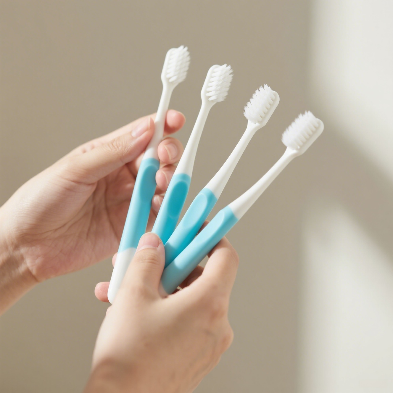 Cepillo de dientes de pelo suave 48 agujeros