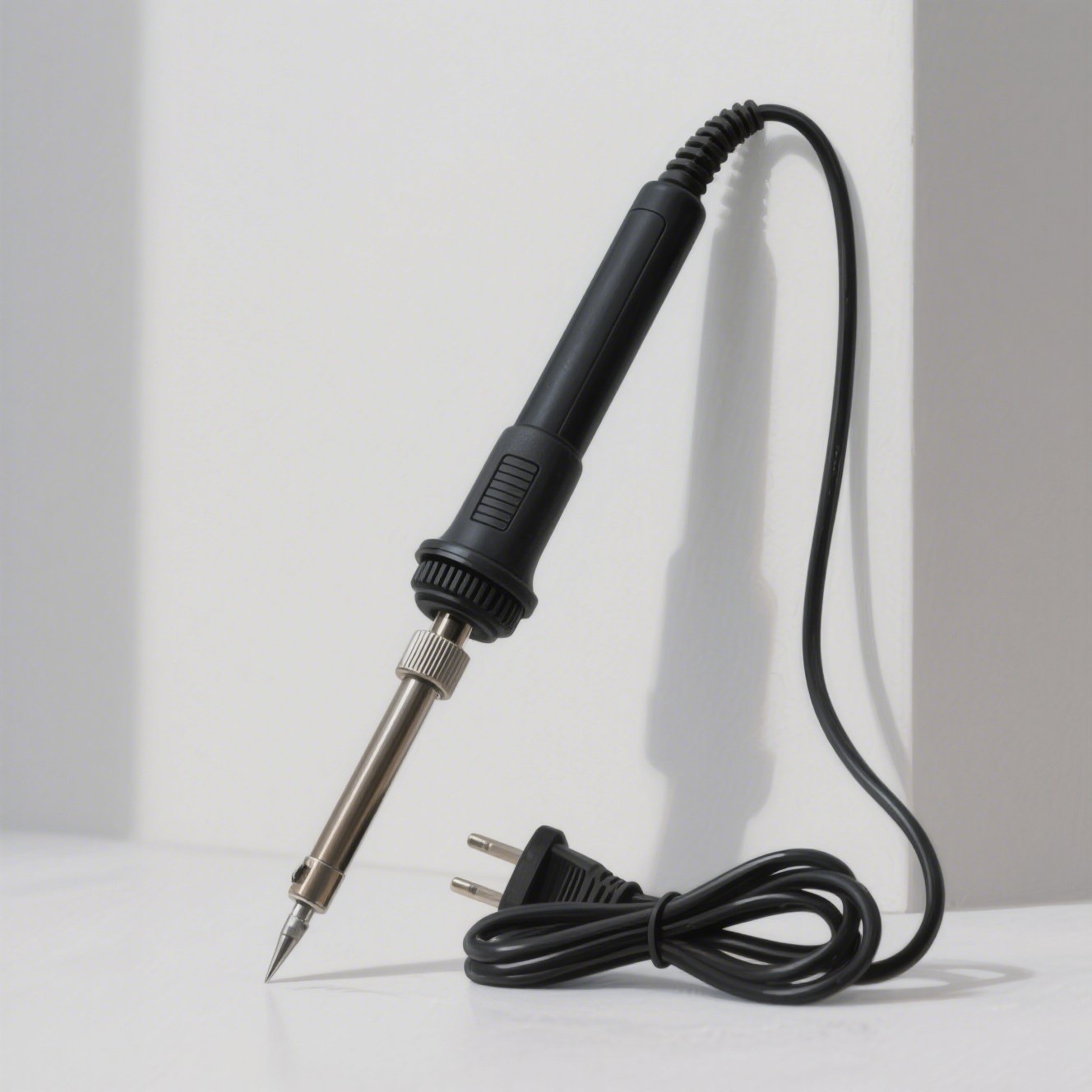 Detail svařovací žehličky s elektrickým napájením