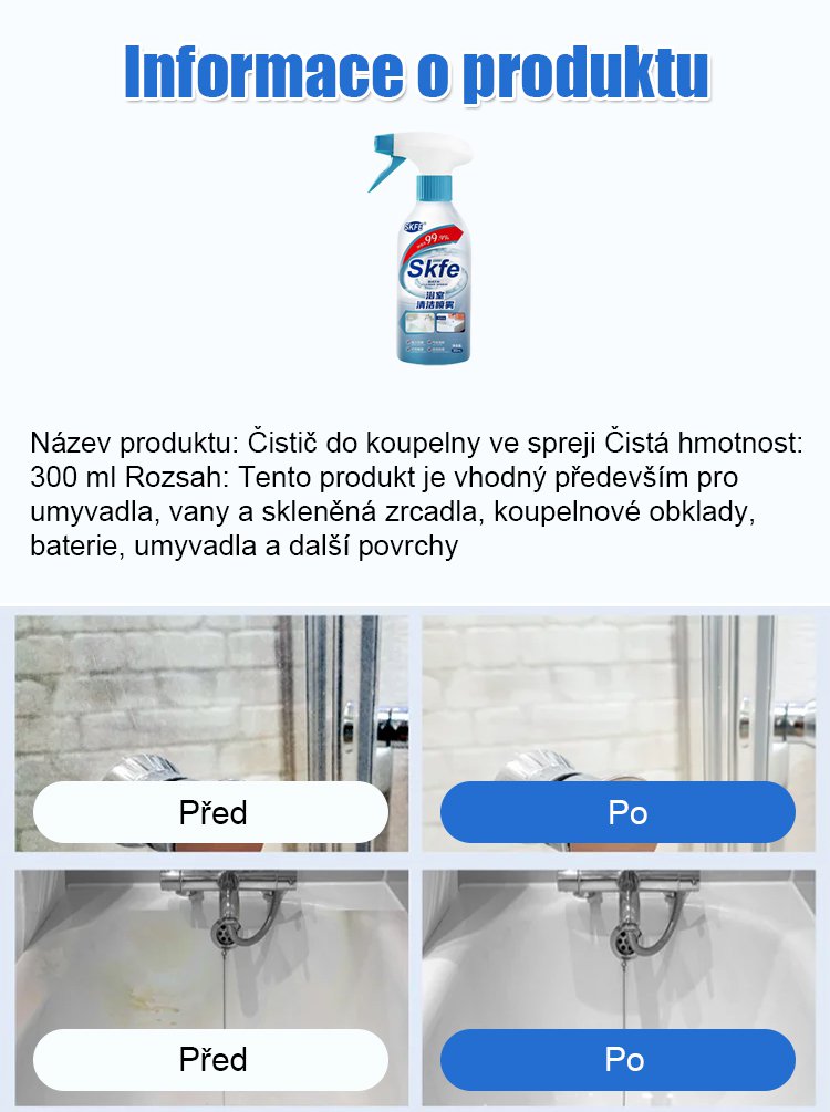 UBELA Čistič koupelen