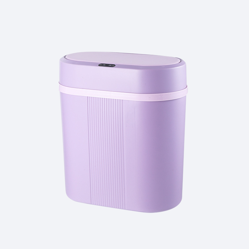 Electric induction covered intelligent garbage bin