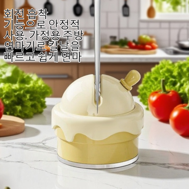 회전 흡착 가정용 주방 연마기