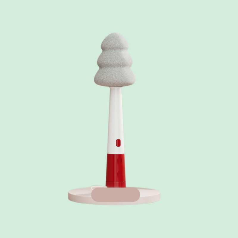 ロングハンドル抗菌カップ洗浄ブラシ・3 in 1哺乳瓶クリーナー