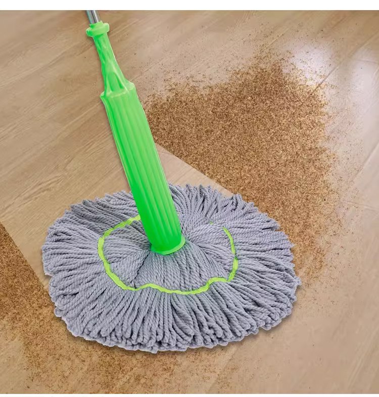 フローリング掃除に最適な竹繊維モップ