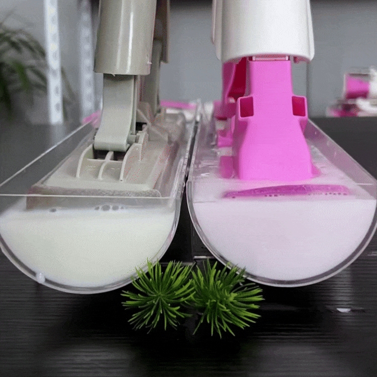 New No-Wash Cotton Mop [Triangular Head for Comprehensive Cleaning]