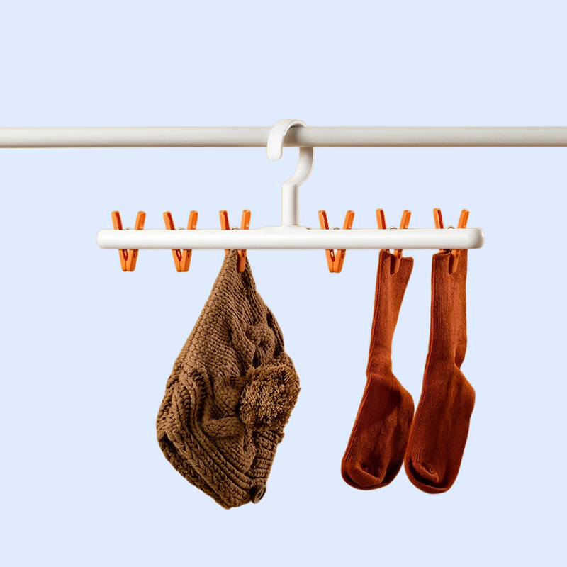 다용도 행거 집게 강력 꼬임 방지 양말 바지 집게 건조대