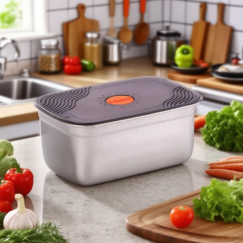 家庭用蓋付き保冷シールケース