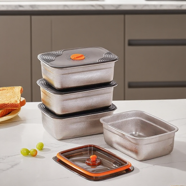 家庭用蓋付き保冷シールケースの全体画像