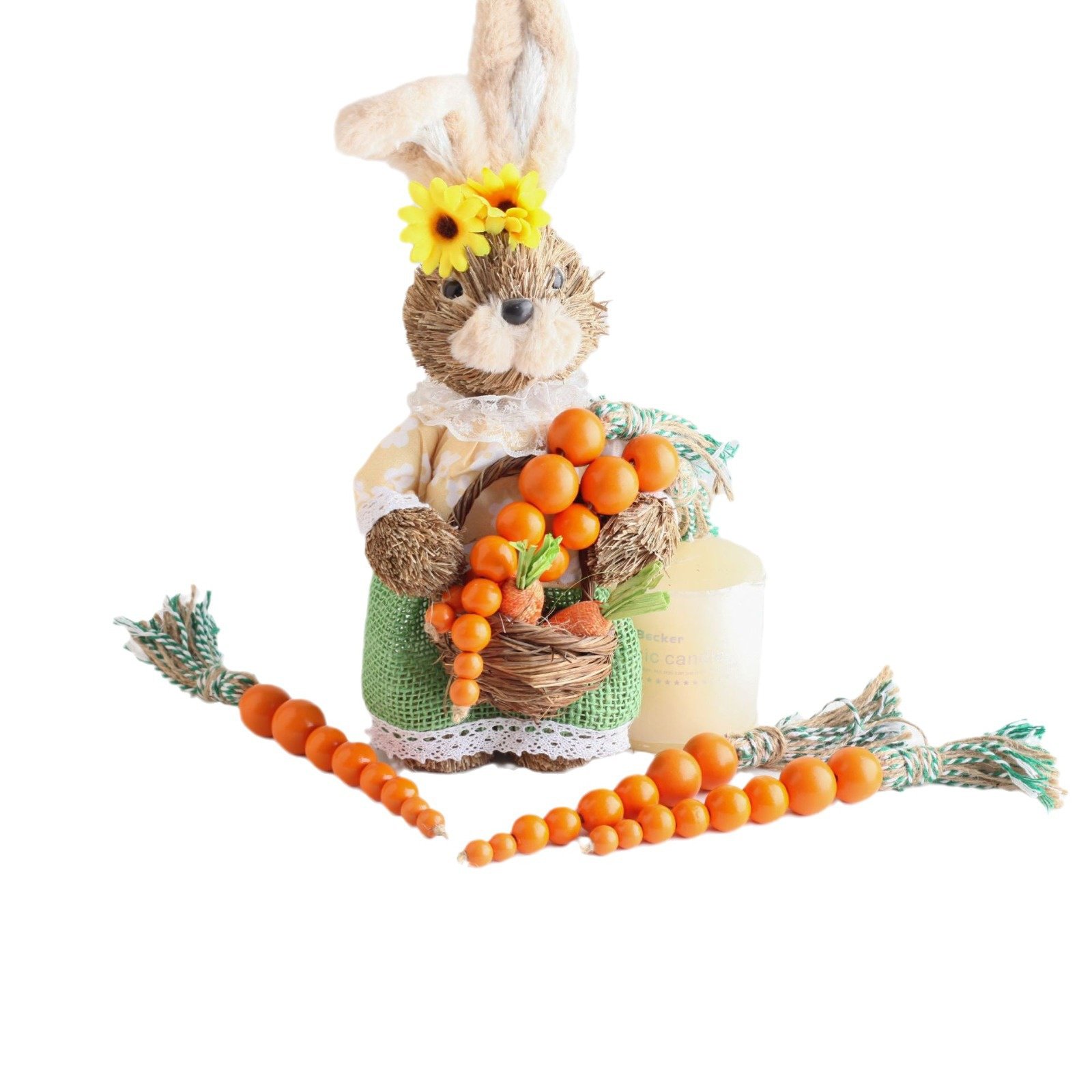 復活節木珠胡蘿蔔