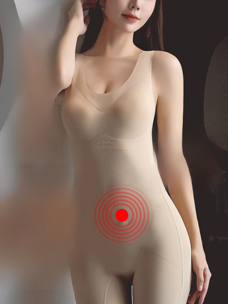 [올인원 및 뒷면 벗기] 브라 달린 헴라인 올인원 바디쉐이퍼