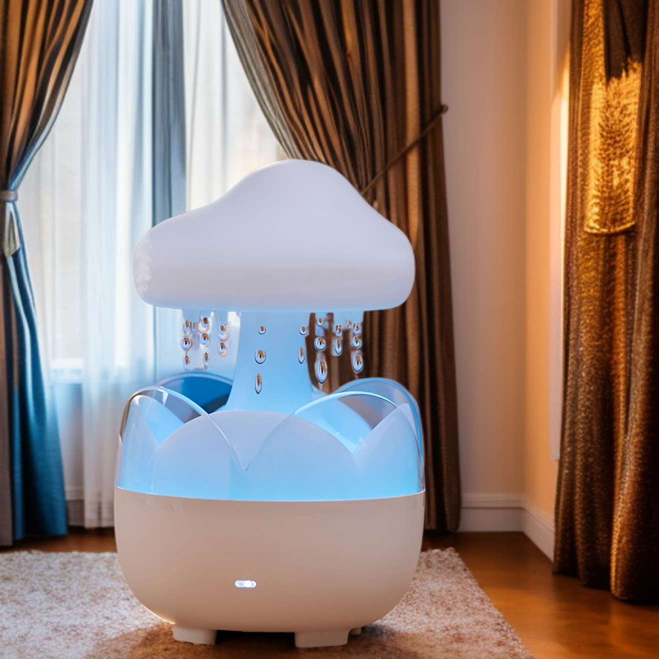 Design Diffuser in Tropfenform, ideal für Wohnung und Schlafzimmer