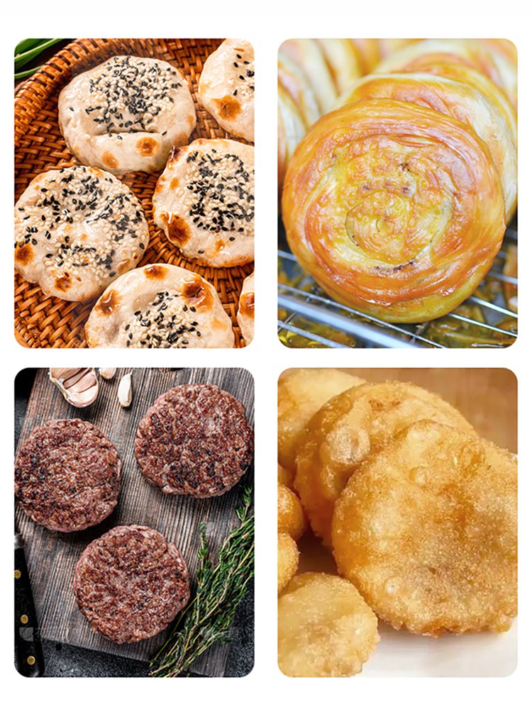 Kitchen Helper Multi-functional Round Burger Manual Meat Press