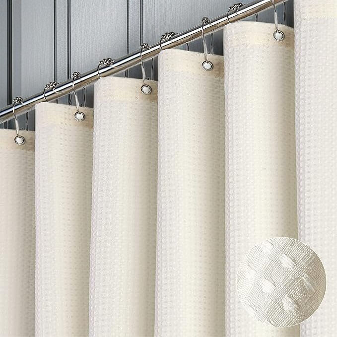 Waffle mildew-proof curtains