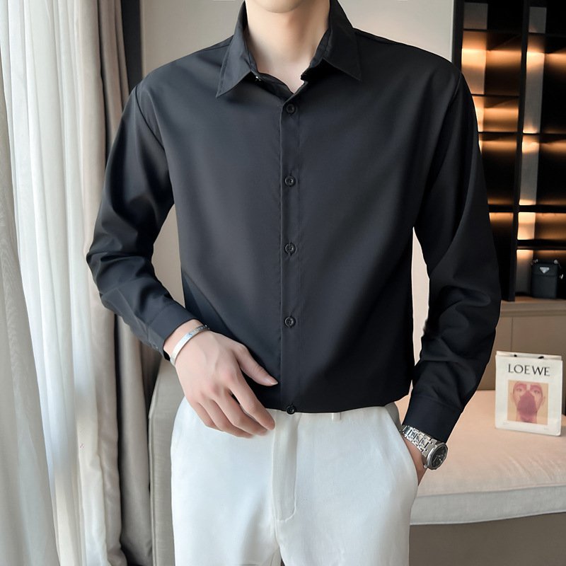 Laza, vasalást nem igénylő lezser ing