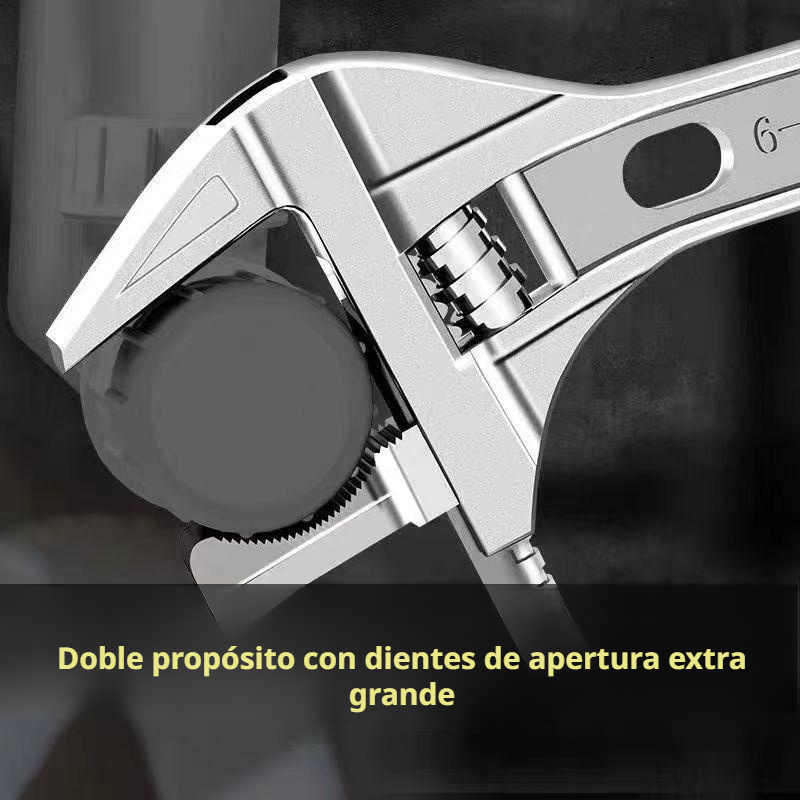 Llave de baño engrosada y duradera, mango corto, apertura grande.