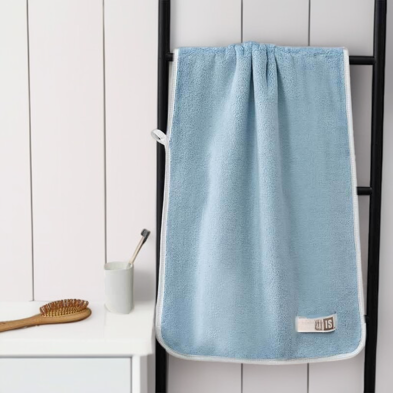 샹펑 코럴 더 두꺼운 빅사이즈 흡수 타월 성인 가정용 소프트 세안 타월