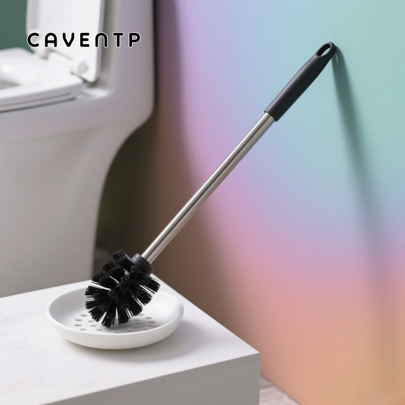 Toilettenbürste für den Heimgebrauch ohne toten Winkel