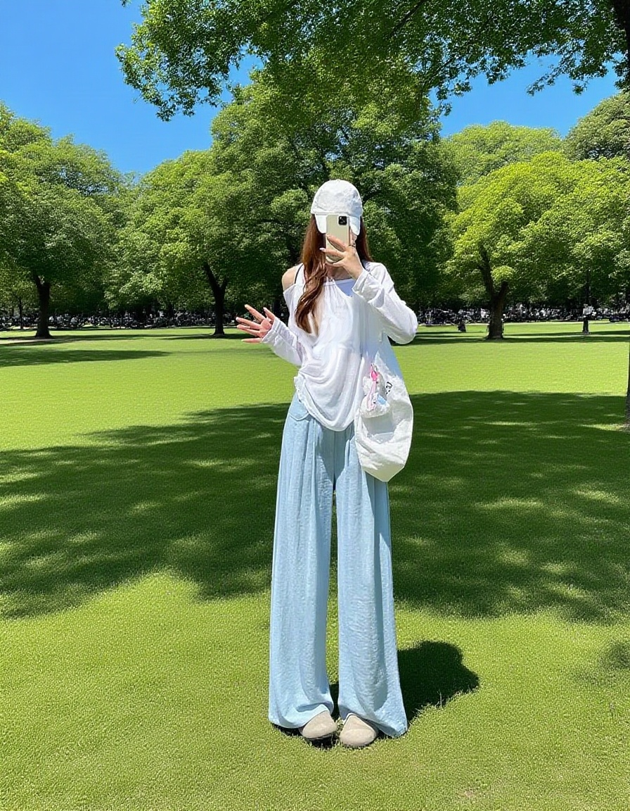 모던한 여성 캐주얼 팬츠 디자인