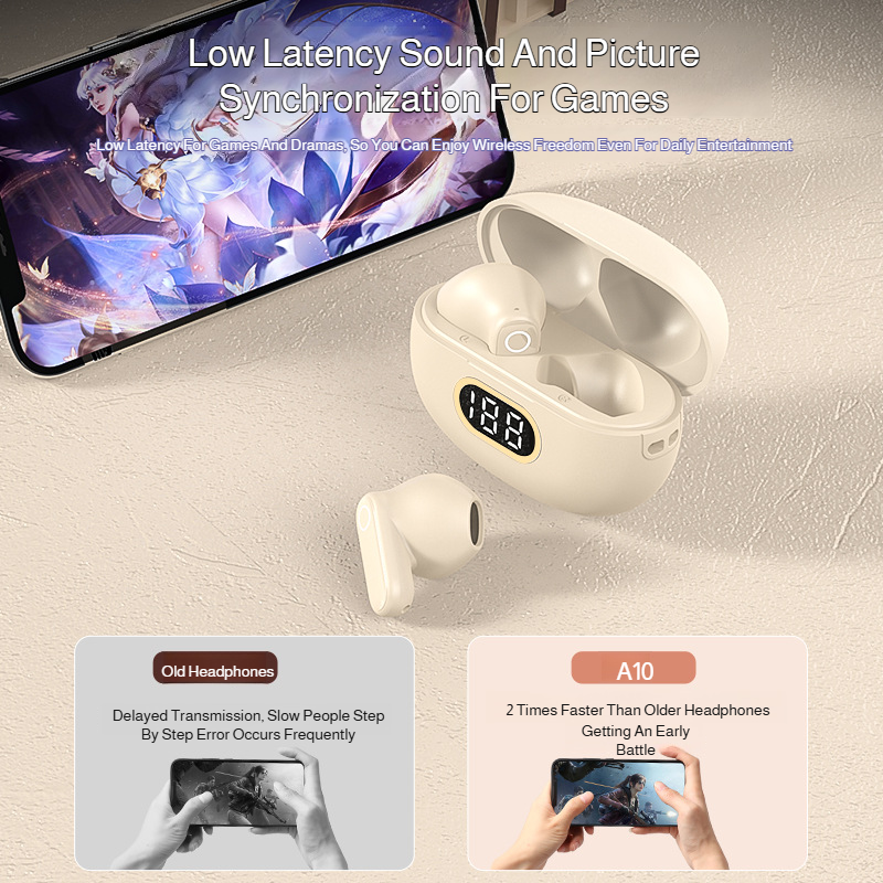 Wireless Bluetooth Headphones Ear Clip Type Running Sports Ultra-Long Battery Life Noise Reduction