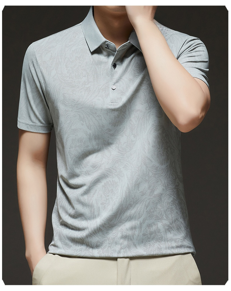 カジュアルとビジネス兼用の薄手Tシャツ