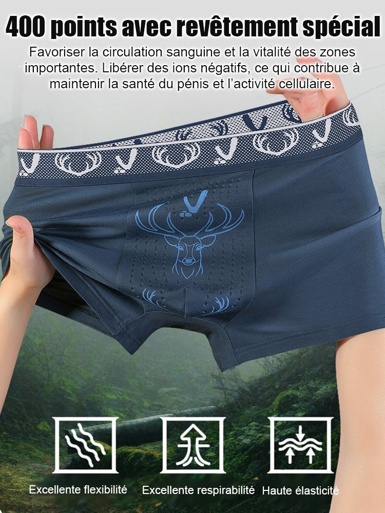 Nouveau caleçon homme avec soin aux cordyceps