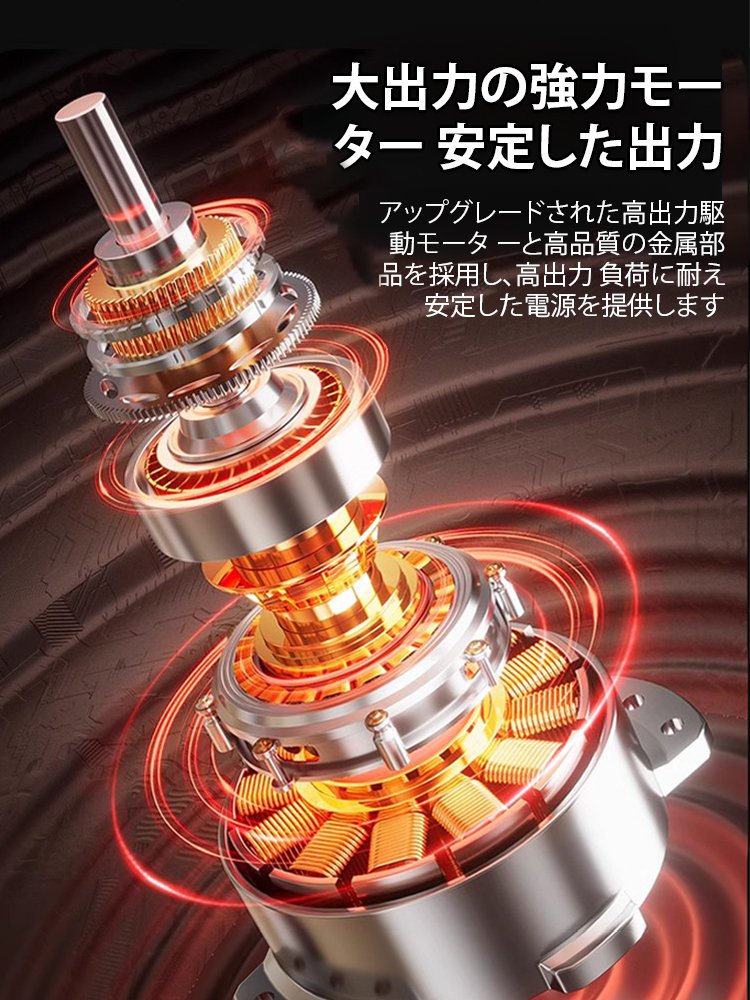 16頭筋膜ガンは強力で広範囲に全身をマッサージします。