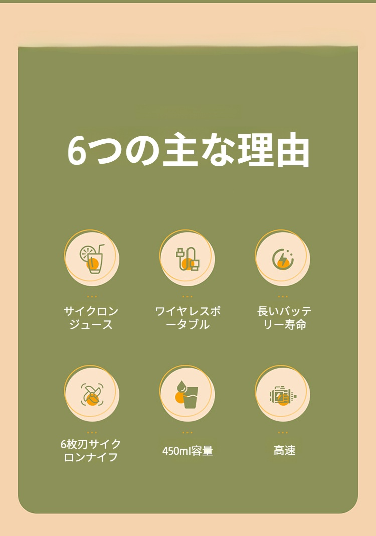 学生用ジューサーカップの使用イメージ