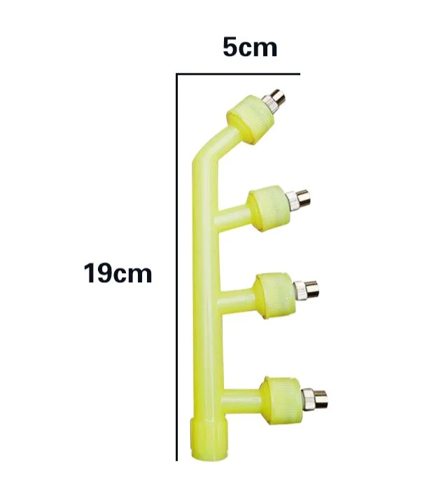 Wielootworowa, super atomizująca dysza opryskiwacza