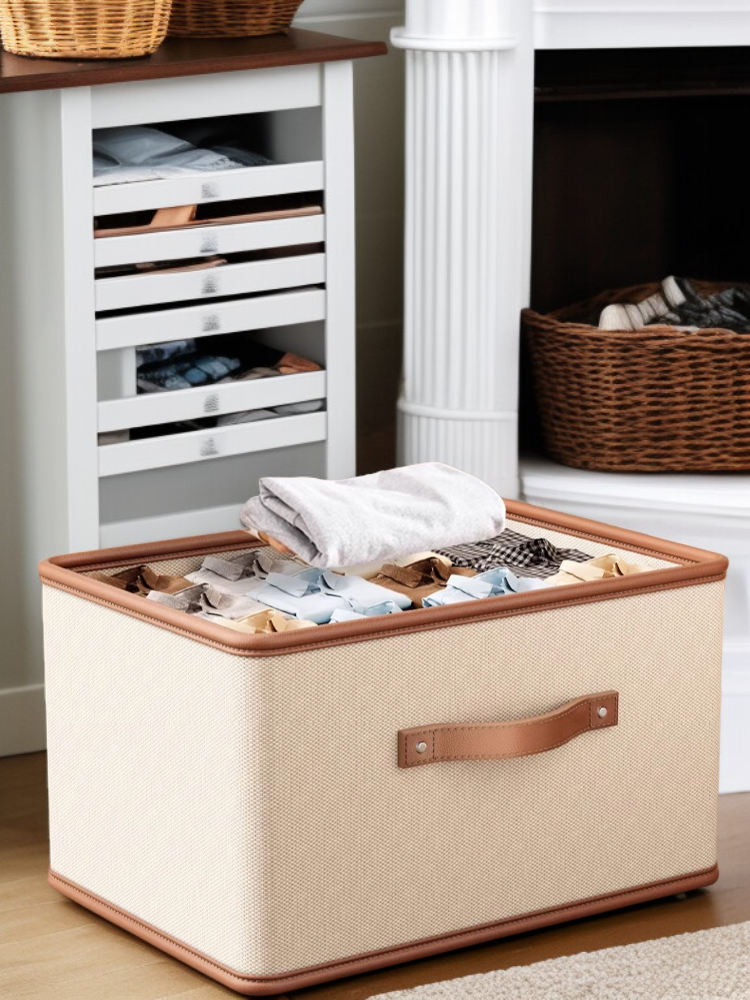 옥스퍼드 수납함 라지 사이즈 방진 케이스 가정용 라지 플랩 수납함 옥스포드 옷장 수납함 의류 정리함 뚜껑 수납함 가정용 라지 올인원 옷장 수납함 의류 정리함 플랩 커버 옥스포드 수
