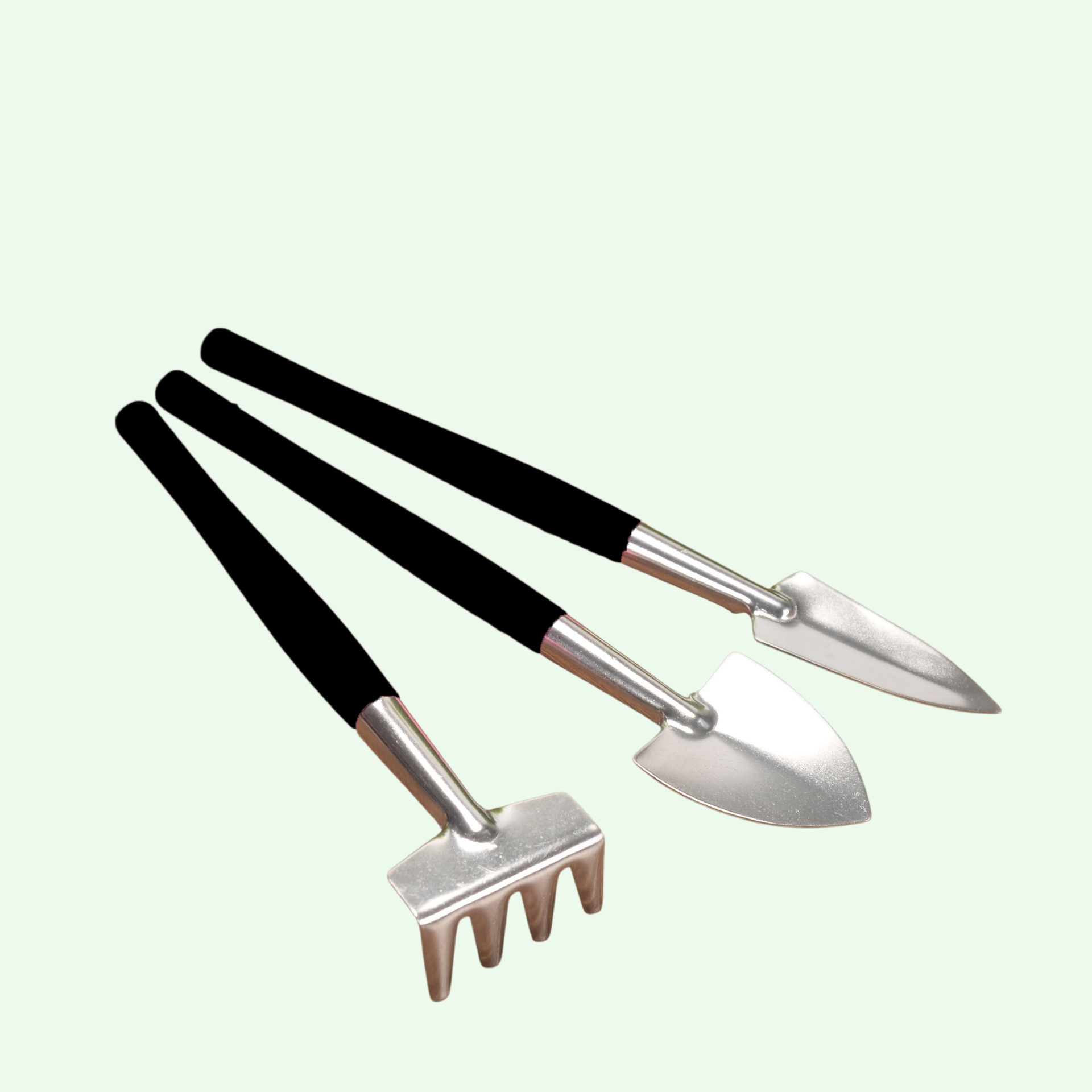 Mini Stainless Steel Gardening Tool Set for Potting and Landscaping
