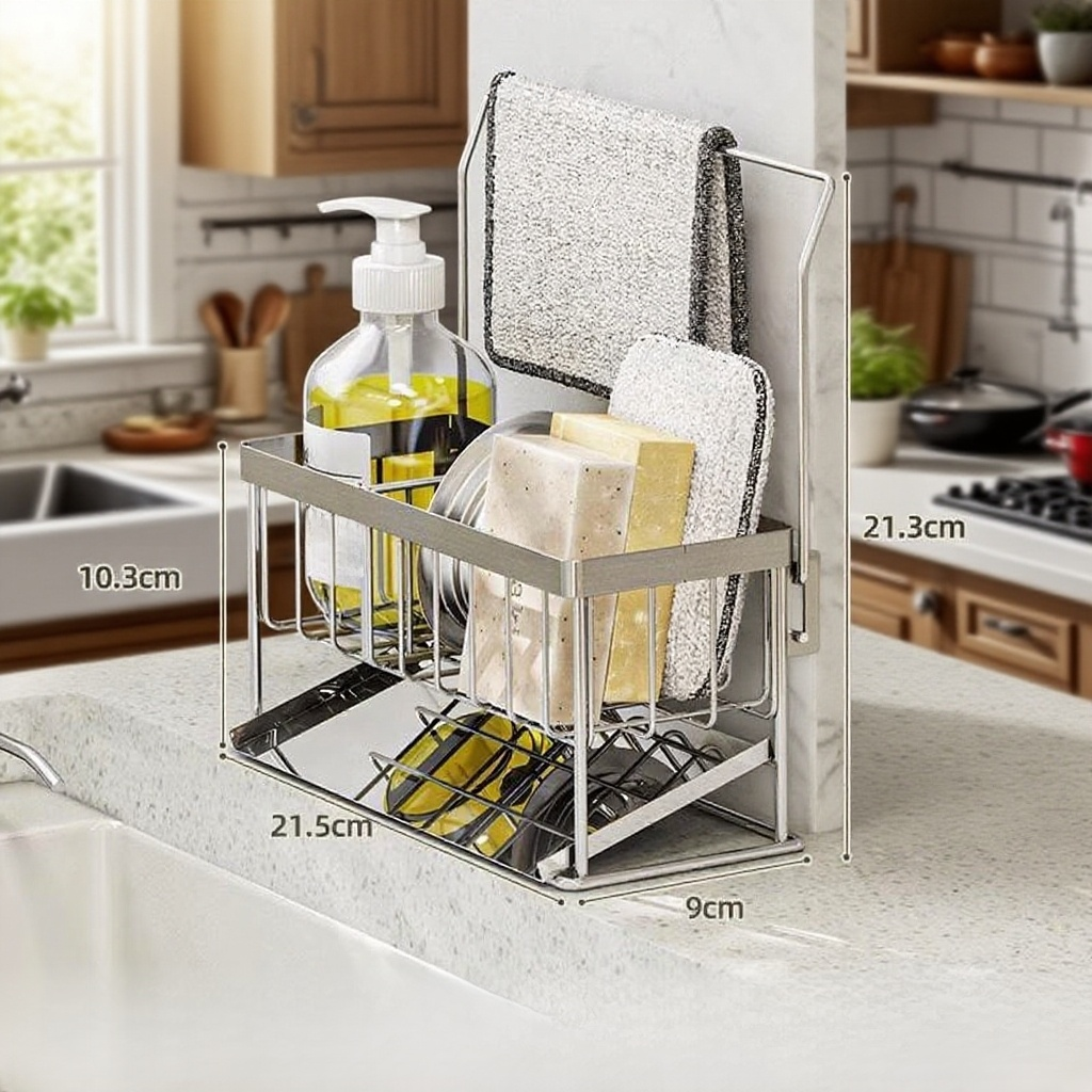 節省空間廚房檯面收納解決方案