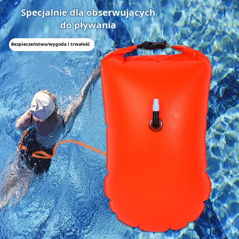 Poduszka powietrzna na zewnątrz nadmuchiwane miejsce do przechowywania zwolennik zapobiegający utoni