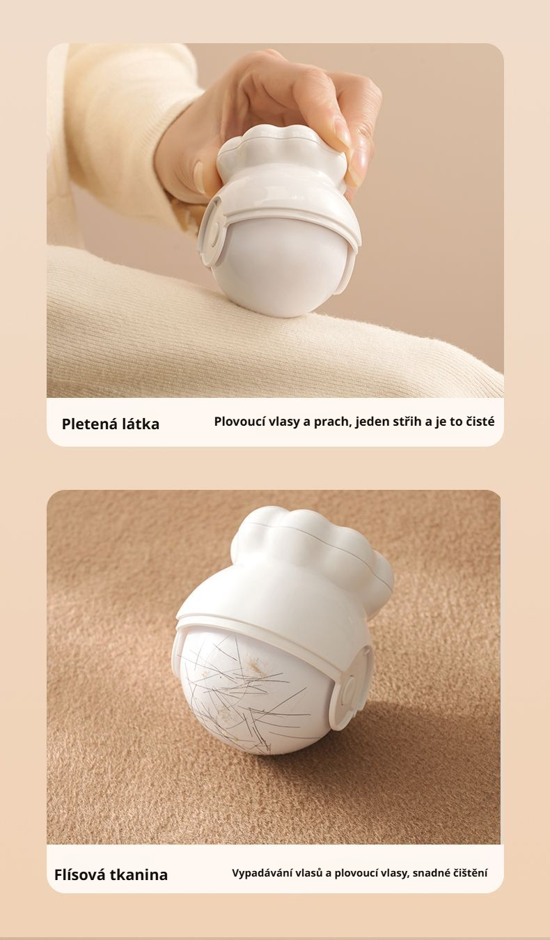 ekologický odstraňovač chlupů