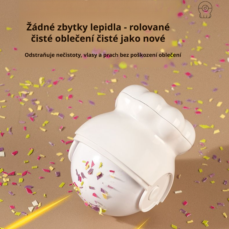 Nový omyvatelný váleček na chlupy ve tvaru chobotnice