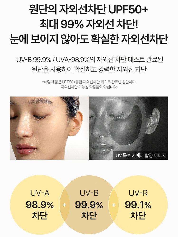 [초슬림 자외선 차단] 하이드로겔 초밀착 선패치